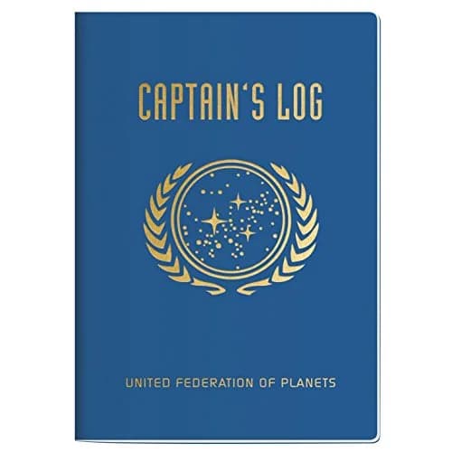 The Unemployed Philosophers Guild Star Trek Large Notebook Parent DIN A5 | Captain's Log for Fans thumbnail 1