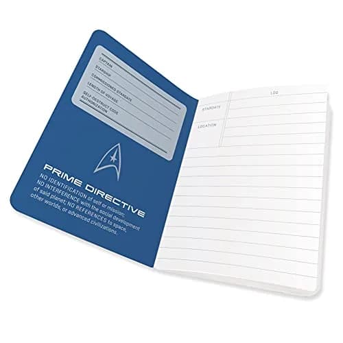 The Unemployed Philosophers Guild Star Trek Large Notebook Parent DIN A5 | Captain's Log for Fans thumbnail 2