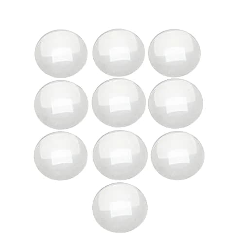 dophee Glass Cabochons Dome Tiles 25mm (0.98 inch) | 10 Pcs for Jewelry Making thumbnail 1