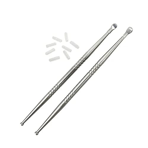 airgoesin 2pcs Tonsil Stone Removal Picks | Oral & Ear Cleaning Tools with Silicone Tips thumbnail 7