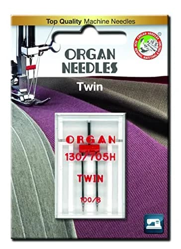HONEYSEW 100/6MM Twin Needle - 2 Pack | Fits Most Domestic Sewing Machines thumbnail 1