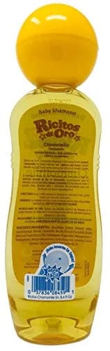 Ricitos de Oro Chamomile Baby Shampoo 8.4 Fl Oz | Tear Free, Hypoallergenic & Gentle with Chamomile Extract thumbnail 5
