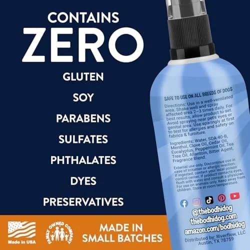 Bodhi Dog Bitter 2-in-1 No Chew & Hot Spot Spray 237ml (8 Fl Oz) | Natural Anti-Chew Remedy for Dogs thumbnail 4
