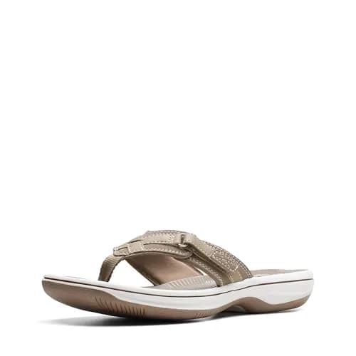 Clarks Breeze Sea Flip-Flop 8 | Cushioned Synthetic Casual Footwear for Women thumbnail 1