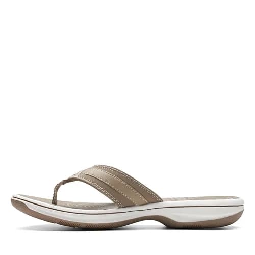 Clarks Breeze Sea Flip-Flop 8 | Cushioned Synthetic Casual Footwear for Women thumbnail 6