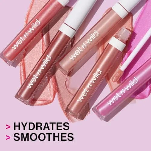 wet n wild MegaSlicks Lip Gloss, Rasp-berry Voice 16ml (0.55 Fl Oz) | Vitamin E Enriched High Shine thumbnail 2