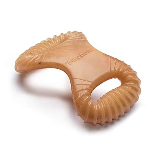 Benebone Dental Durable Dog Chew Toy for Aggressive Chewers, Real Chicken, Made in USA, Small thumbnail 1