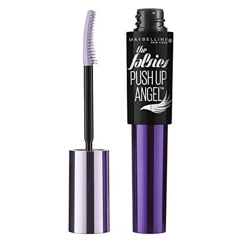 Maybelline Volum' Express Falsies Push Up Angel Mascara, Blackest Black, 9.75ml (0.33 Fl Oz) | Lifts & Separates for False Lash Look thumbnail 2