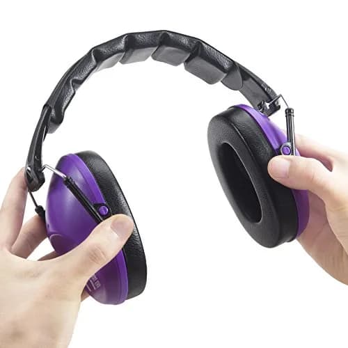 Pro For Sho 34dB NRR Noise Reduction Ear Muffs | Foldable, Compact Hearing Protection for Shooting, Yard Work, Sensory Needs thumbnail 8