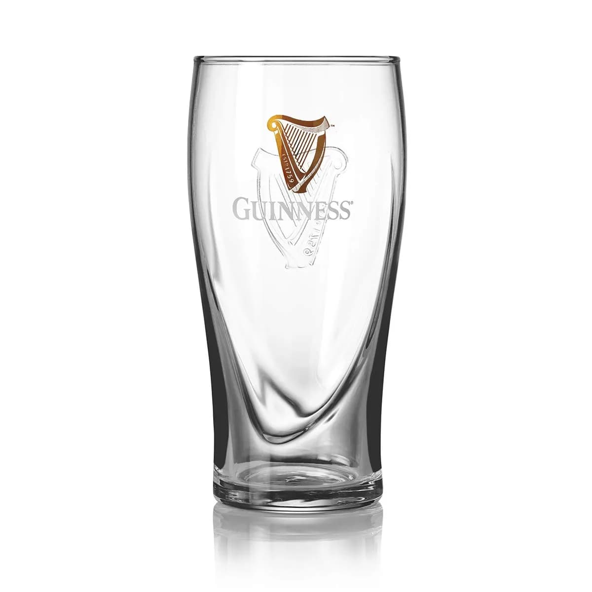 Guinness Gravity Official Beer Pint Glass 591ml (20 Fl Oz) | Authentic Irish Barware - main product image