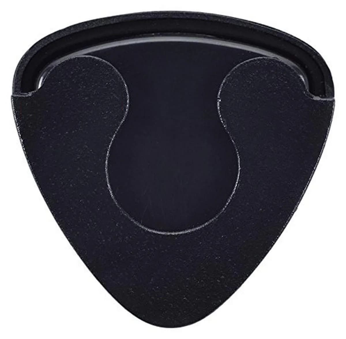 Jim Dunlop Black Pick Holder 3 Pack | Attaches to Guitar Body — 3-Pack