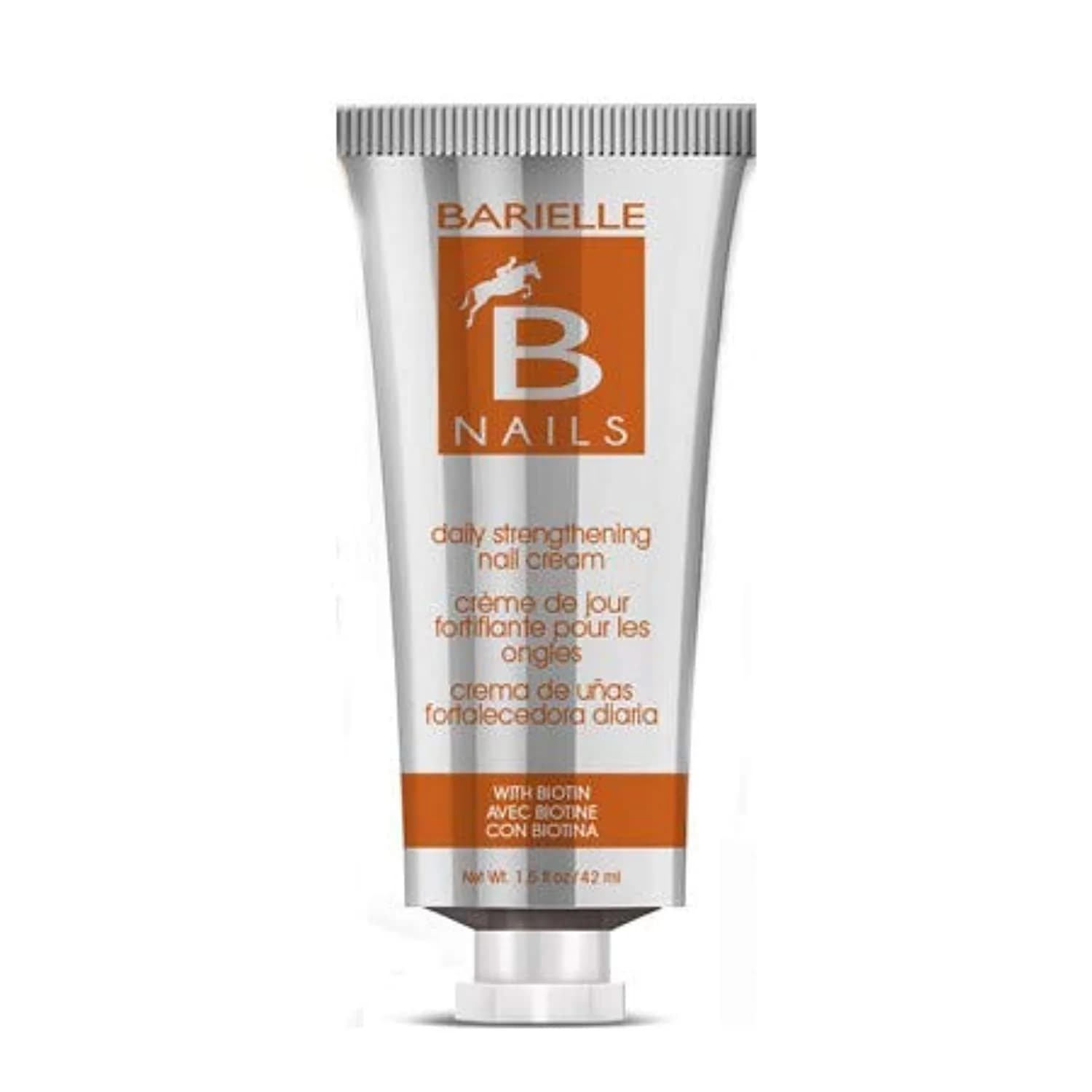 Barielle Daily Strengthening Nail Cream with Biotin 42ml (1.5 Fl Oz) | For Brittle, Splitting, Damaged Nails - main product image