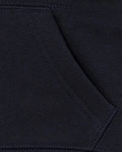 The Children's Place Baby Boys & Toddler Zip Up Hoodie 12-18 Months | School Uniform Style, New Navy thumbnail 3