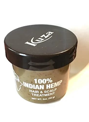 Kuza 100% Indian Hemp Hair & Scalp Treatment 60ml (2 fl oz) | For Dry Hair & Scalp Health thumbnail 1