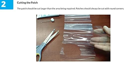 ATIE Heavy-Duty Vinyl Liner Pool Repair Patch Kit | Underwater Work, Water & Air Leak Fix, 1 Pack thumbnail 4