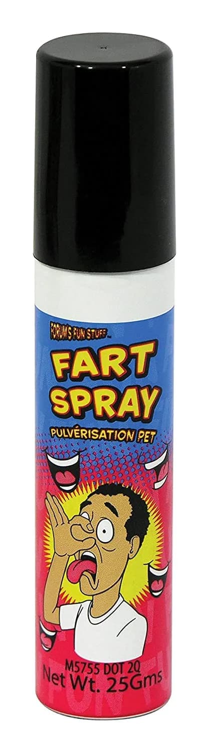 Forum Novelties Liquid Fart Gag Joke Spray Can Multi Colour | Hilarious Prank Toy for Gag Reactions - main product image