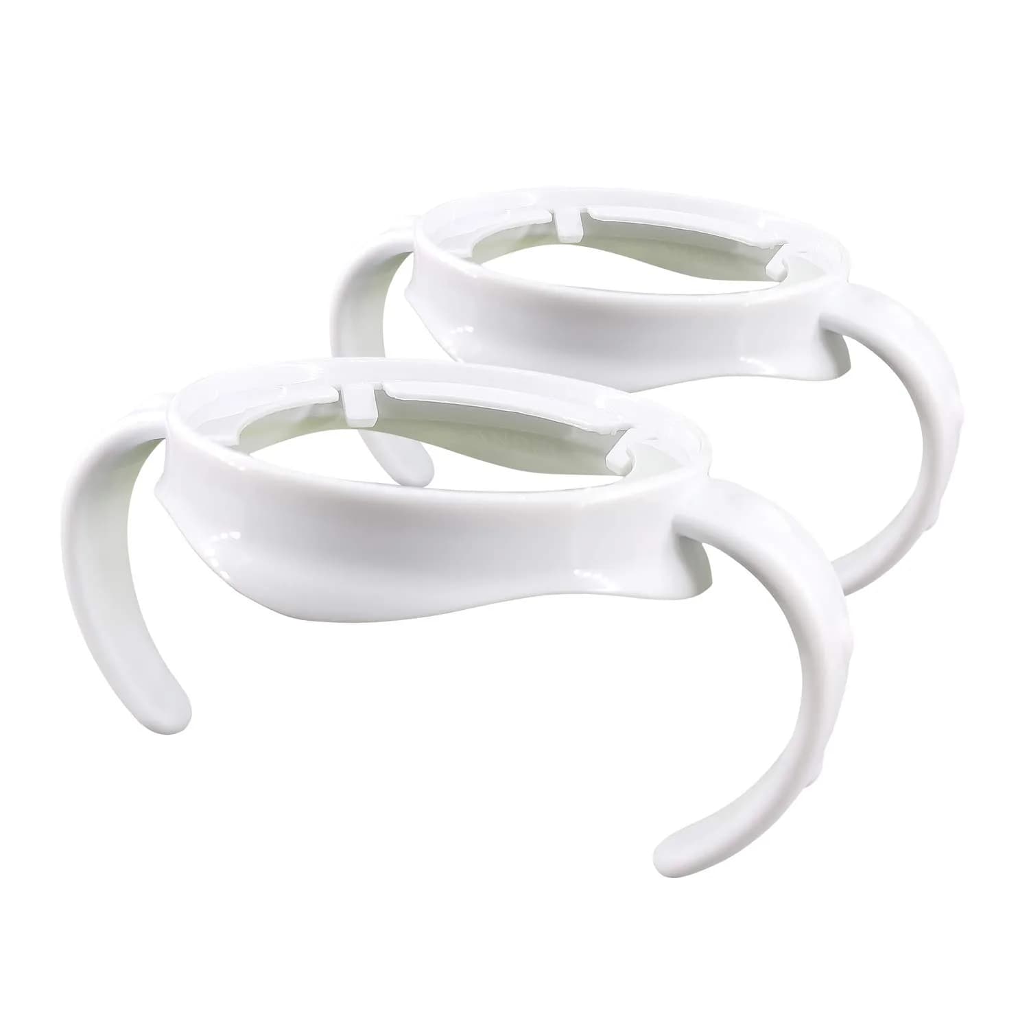 ROMIRUS Baby Bottle Handles for Philips Avent Natural Baby Bottle (Set of 2, White) | BPA-Free Food-Grade PP - main product image