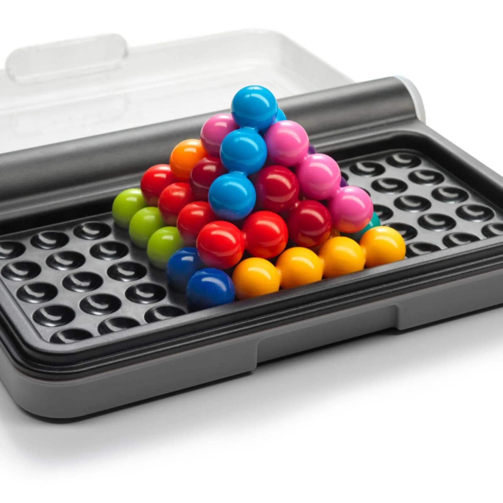 SmartGames IQ Puzzler Pro | 120 Challenges 2D & 3D | Ages 6-Adult | Portable Travel Game — 1.1 cm x 3.82 cm x 5.67 cm