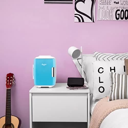 Cooluli Classic 4L Mini Fridge & Warmer Blue | 4 Liters (0.14 cu ft) - AC/DC/USB Powered thumbnail 5