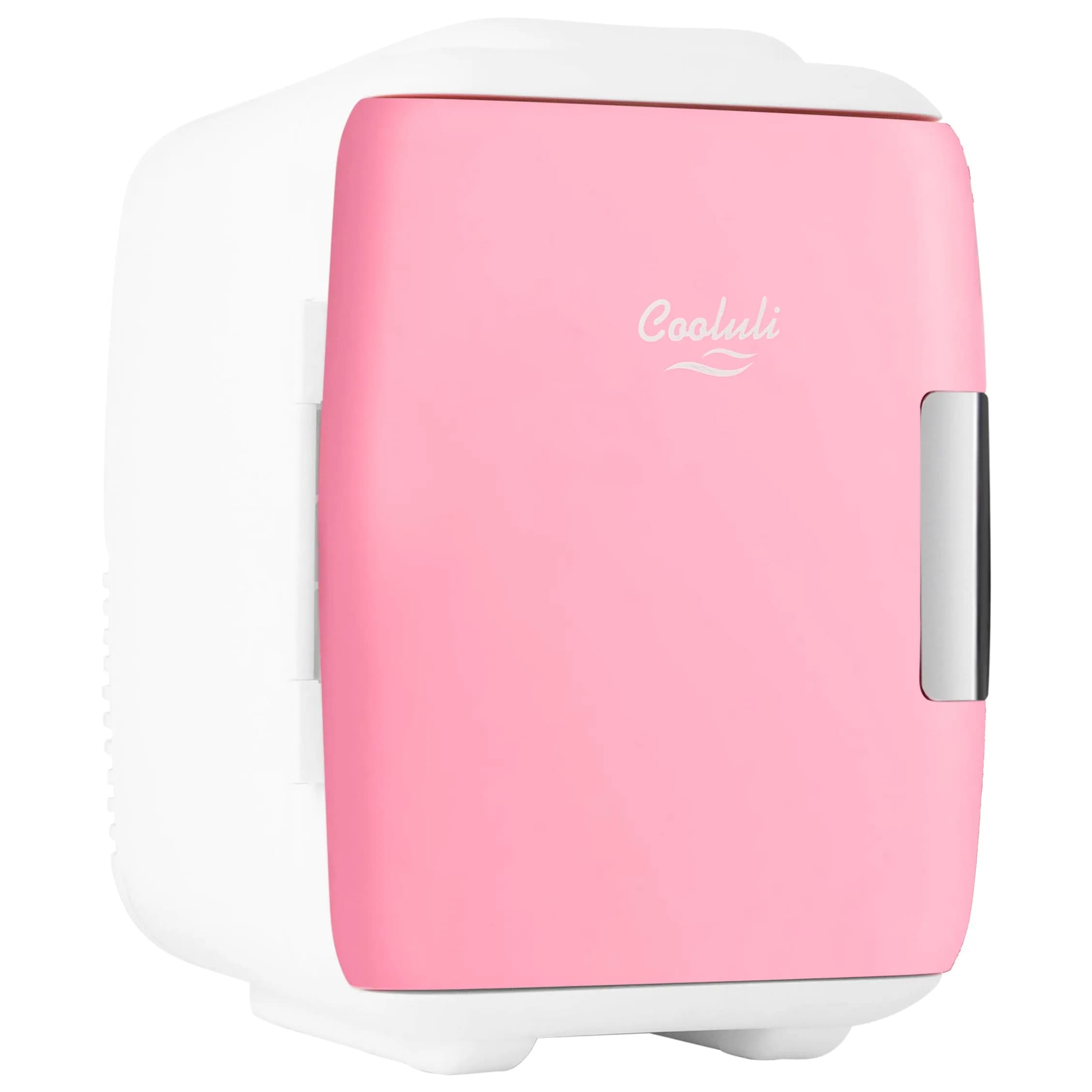 Cooluli Classic 4L Mini Fridge Cooler & Warmer Pink | 1.89L (0.14 cu ft) Compact Electric Plug-In