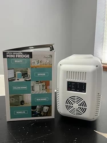 Cooluli Skincare Mini Fridge 4L (0.14 cu ft) | Portable Electric Cooler & Warmer for Beauty, Food & Drinks thumbnail 6