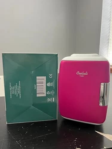 Cooluli Skincare Mini Fridge 4L (0.14 cu ft) | Portable Electric Cooler & Warmer for Beauty, Food & Drinks thumbnail 8