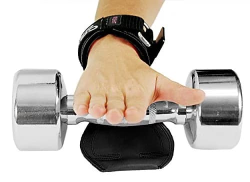 Cobra Grips Weight Lifting Gloves with Built-in Wrist Wraps (FIT Black Rubber, 4.25-7.0" Wrist) | All-in-One Grip Pad, Strap & Hook Alternative thumbnail 8