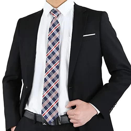 WeiShang Classic Men's Woven Jacquard Necktie Set of 6 | Elegant Formal & Party Wear (146cm x 8cm) thumbnail 4