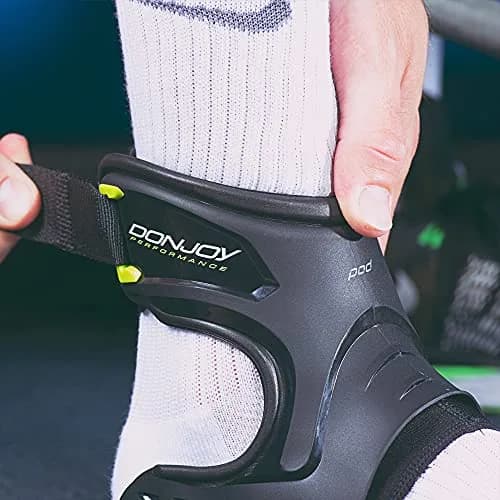 DonJoy Performance POD Ankle Brace Left Medium Black | Orthopedic Brace for Athletes thumbnail 3
