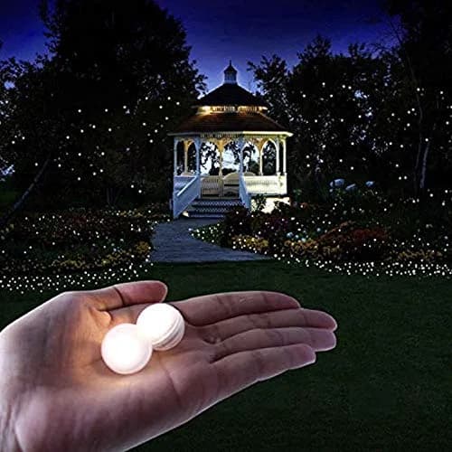 Neo LOONS White Round LED Ball Lamp Lights 1.7cm (0.67 inch) Diameter | 100 pcs for Paper Lanterns & Balloons thumbnail 6
