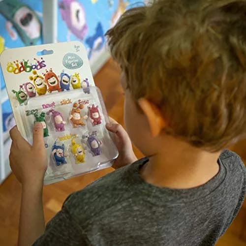 ODDBODS Mini Figurines Toy Set for Kids Ages 3+ | 7-Piece PVC Toy Set thumbnail 7