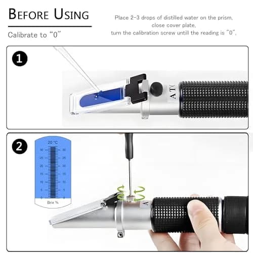V·RESOURCING 0-32% Brix Meter Refractometer Portable Sugar Content Test | Accurate & Easy thumbnail 4