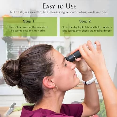 V·RESOURCING 0-32% Brix Meter Refractometer Portable Sugar Content Test | Accurate & Easy thumbnail 5