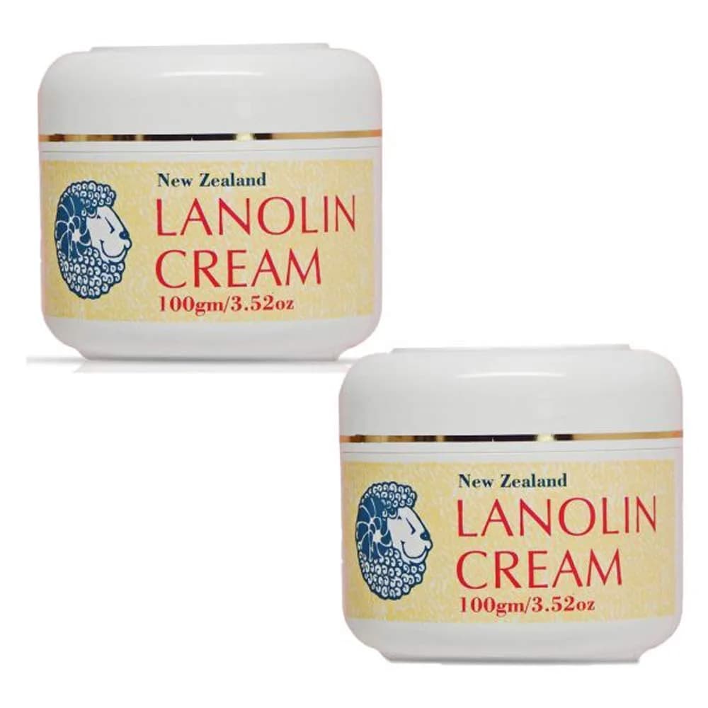 Beauty Spa Pure and Simple New Zealand Lanolin Cream 100g | Moisturizes & Protects Sensitive Skin — 3.5 Ounce