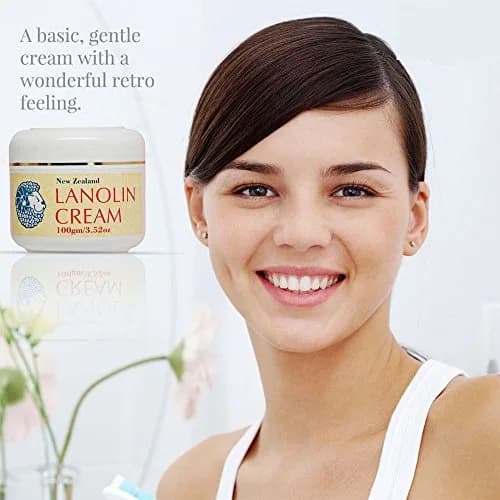 Beauty Spa Pure and Simple New Zealand Lanolin Cream 2 Pack | Gentle Moisturizer for Sensitive Skin thumbnail 5
