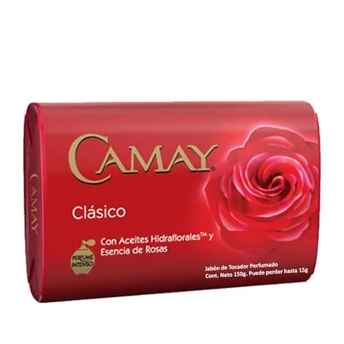 Camay Clasico Bar Soap 150g | Rose Scented, Hydrafloral Oils, Soft Skin thumbnail 3