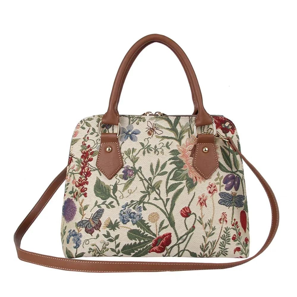 Signare Crossbody Bags for Women, Purses for Women, Zip Top, Morning Garden | Convertible, Eco-Friendly, Stylish - main product image
