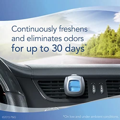 Febreze Car Vent Clip Air Freshener Gain Original 3 Pack | Odor Elimination & 30-Day Freshness Control thumbnail 7