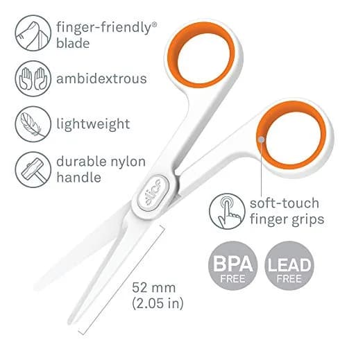 Slice 10544 Ceramic Scissors 14.15cm (5.57in) | Finger-Friendly Safety Blade thumbnail 7