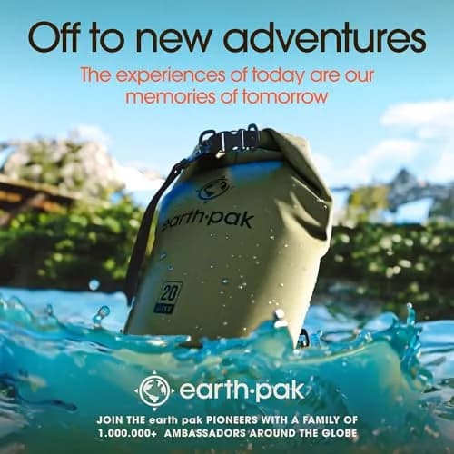 Earth Pak 20L Waterproof Dry Bag Roll Top Sack | 20L (0.7 cu ft) thumbnail 9
