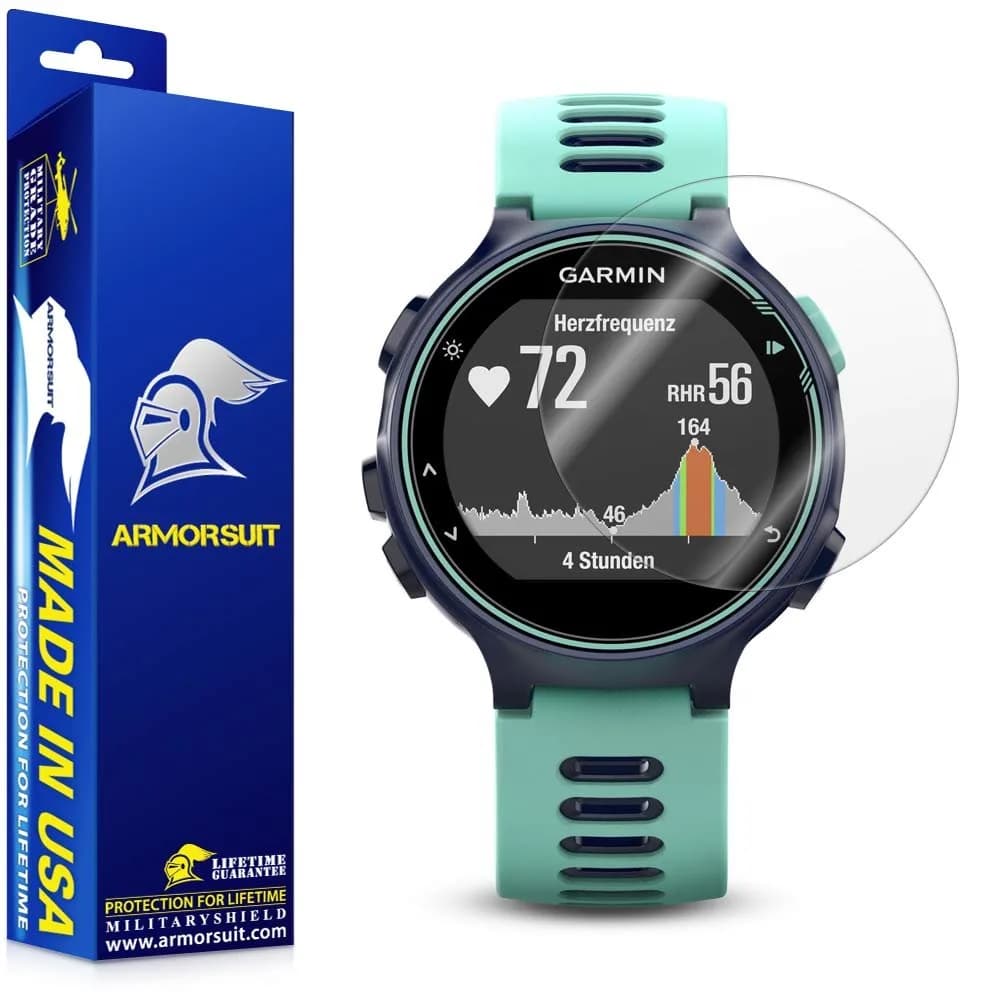 ArmorSuit MilitaryShield Screen Protector for Garmin Forerunner 735XT | Anti-Bubble HD Clear Film (31mm)