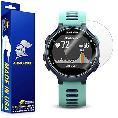 ArmorSuit MilitaryShield Screen Protector for Garmin Forerunner 735XT | Anti-Bubble HD Clear Film (31mm) thumbnail 1