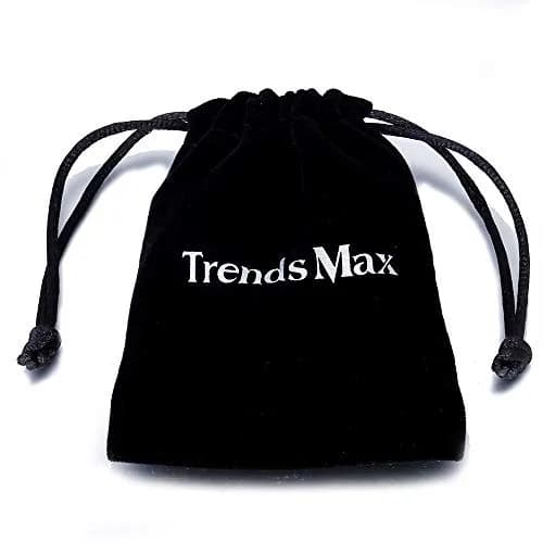 Trendsmax Mens Cross Pendant Necklace Stainless Steel 24inch | Gold & Silver Byzantine Chain thumbnail 6