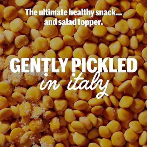 BRAMI Lupini Beans Snacks, Garlic & Rosemary | 7g Plant Protein, 0g Net Carbs, Vegan, Mediterranean Diet thumbnail 2