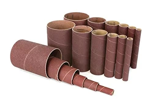 WEN 6510SPC Assorted Grits Spindle Sanding Sleeves (18 Pack) | 18-Piece Set for Oscillating Spindle Sanders thumbnail 1