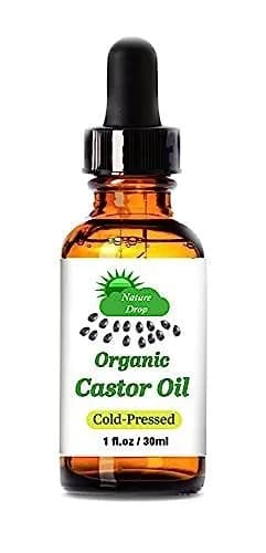 Nature Drop Organic Castor Oil 1 oz | Pure Cold Pressed for Hair & Skin thumbnail 1