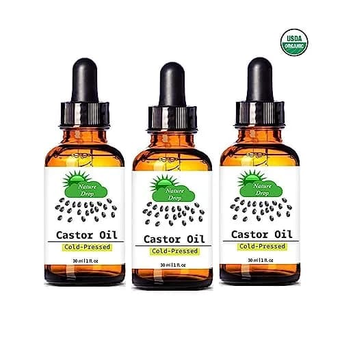 Nature Drop Organic Castor Oil 1 oz | Pure Cold Pressed for Hair & Skin thumbnail 5