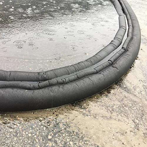 Quick Dam QD617-8 Water-Activated Flood Barriers 8 Pack Black 3.5in High | Control Flood Water Indoors & Outdoors thumbnail 4
