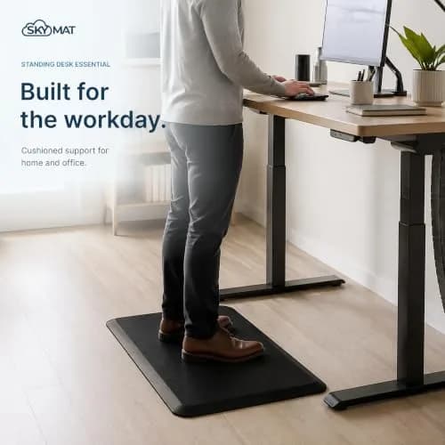 Sky Solutions Anti Fatigue Kitchen Mat 51cm x 82cm (20in x 32in) | Comfort Floor Mat for Standing thumbnail 4