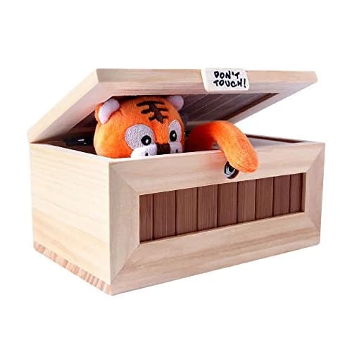 XINHOME Don't Touch Useless Box with Attitude | Surprises & Practical Joke Toy (Medium, Multicolor) thumbnail 1